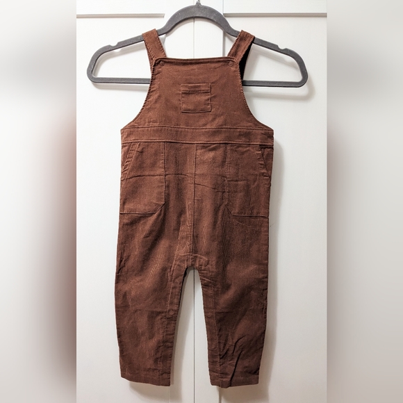 ANGEL DEAR, Corduroy Overalls, Snap Bottom, Size 18-24 Months. - Picture 3 of 9